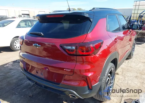 2024 Chevrolet Trailblazer Fwd Rs из США, поврежденный, VIN KL79MTSL0RB109156